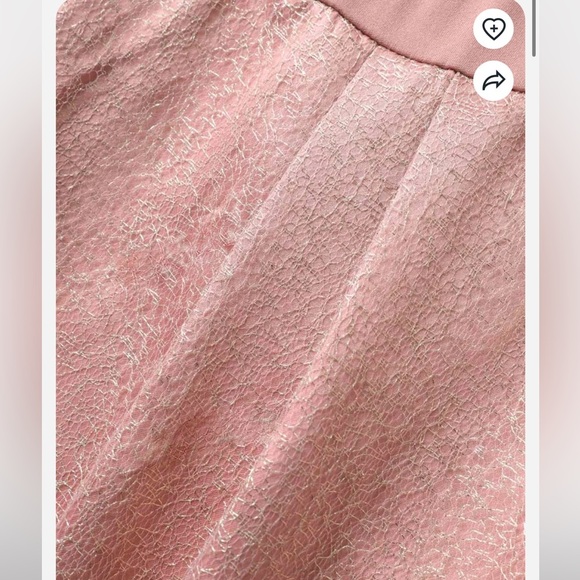 BloomChic Plus Size Textured Mesh Patchwork Belted Boat Neck Dress - Picture 4 of 6